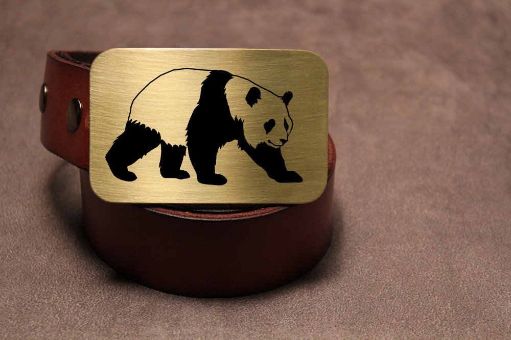 Panda Belt Buckle-Metal Some Art
