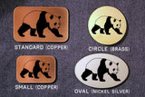 Panda Belt Buckle-Metal Some Art