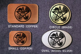 Wiccan Pentacle PENTAGRAM Belt Buckle-Metal Some Art