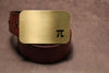 PI 3.14 MATH GEEK Belt Buckle-Metal Some Art