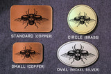 Scarab Beetle Belt Buckle-Metal Some Art