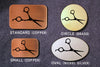Hairdresser BARBER SHEARS Belt Buckle-Metal Some Art