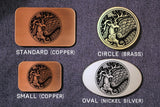 Celtic Stag PERYTON Belt Buckle-Metal Some Art