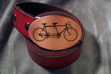 Tandem Bike BICYCLE Belt Buckle-Metal Some Art