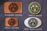 Thistle Belt Buckle -Scotland / Scottish-Metal Some Art
