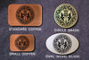 Thistle Belt Buckle -Scotland / Scottish-Metal Some Art
