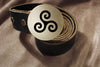 Triskele -Triskelion- Belt Buckle-Metal Some Art