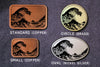 The Great Wave off Kanagawa Tsunami Belt Buckle-Metal Some Art