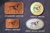 Unicorn Skeleton Belt Buckle-Metal Some Art