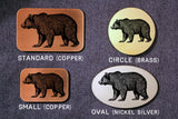 Adirondack Bear Belt Buckle-Metal Some Art