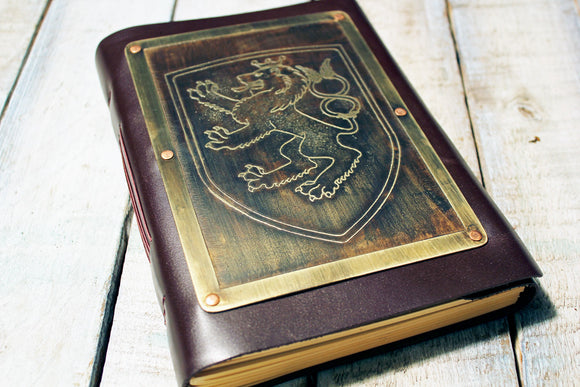 Custom Made DESIGN YOUR OWN Leather Bound Journal