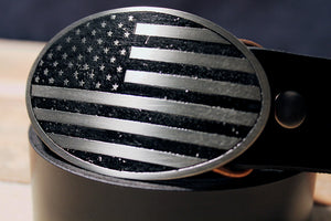 American Flag Eagle Belt Buckle -USA RUSTIC-