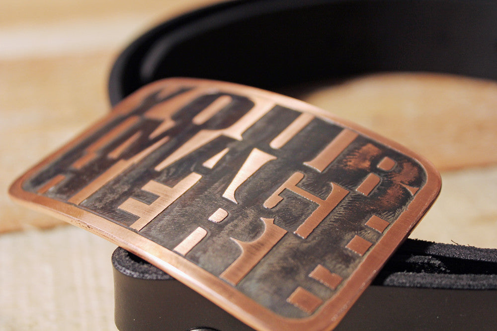 Custom Belt Buckles - Mens Leather Belts METAL SOME ART – Metal Some Art