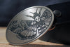 Death's Head Hawk Moth Belt Buckle-Metal Some Art