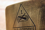 1st Armored Division US ARMY -Old Ironsides- Belt Buckle-Metal Some Art
