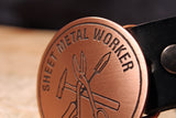Sheet Metal Worker UNION Belt Buckle