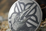 "Rochester Logo w/ Crow" Belt Buckle - by Madeline Brown