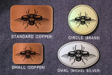 Scarab Beetle Belt Buckle-Metal Some Art