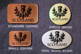 Scotland Thistle Scottish Belt Buckle-Metal Some Art