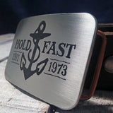 Hold Fast Anchor Belt Buckle - SAILOR JERRY-Metal Some Art