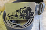 Train Railroad Belt Buckle-Metal Some Art